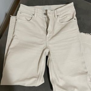 Everlane way high jean - ecru